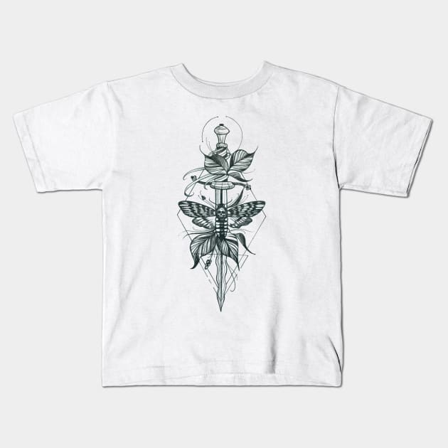 Dagger Kids T-Shirt by LecoLA